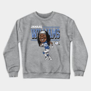 Jamaal Williams Detroit Cartoon Crewneck Sweatshirt